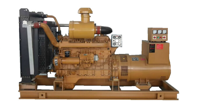 哈尔滨上柴250kw大型柴油二手发电机组